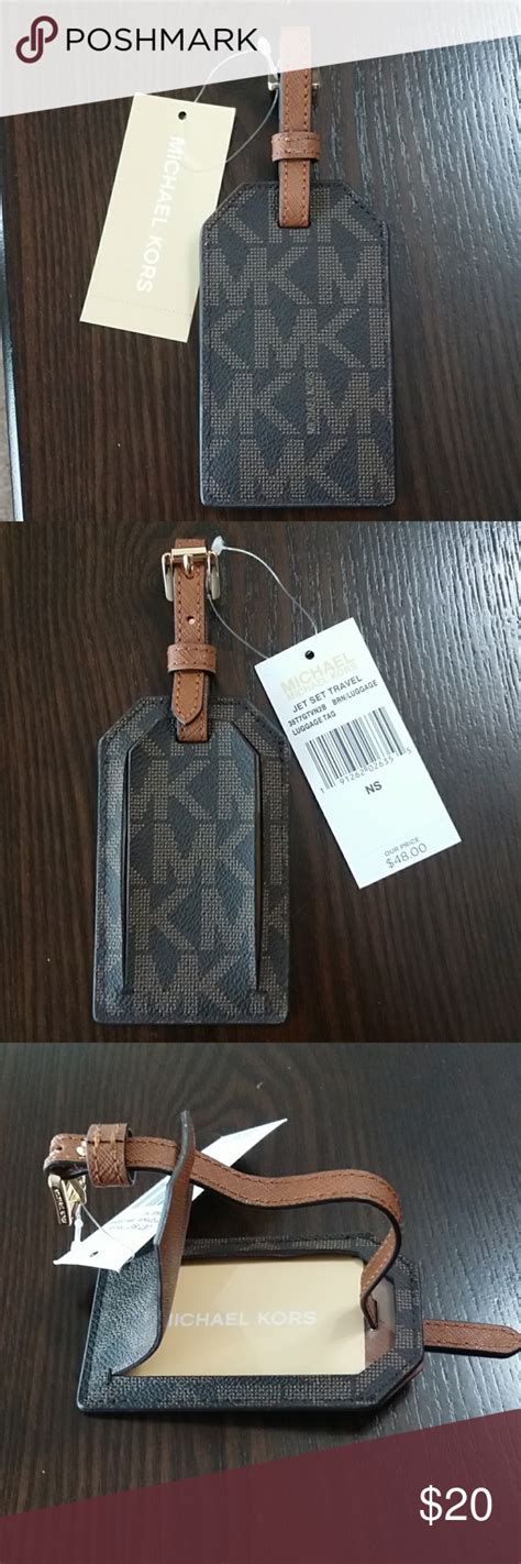 Michael Kors luggage tags